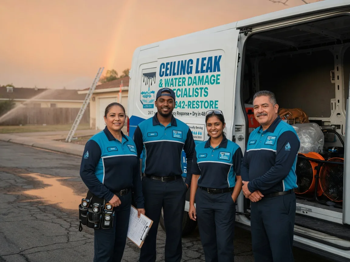 Ceiling Leak Cleanup company in Enola, PA